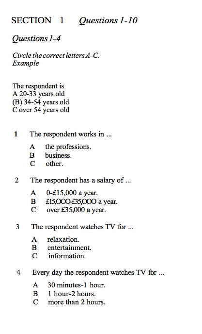 TEST 07 IELTS Listening - Examgroup