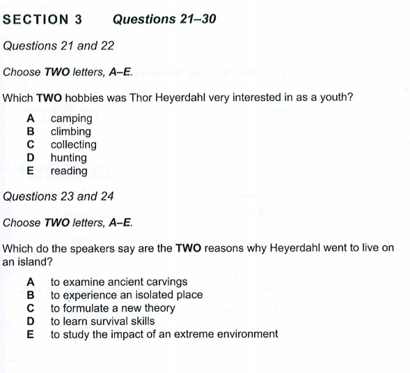 TEST 38 IELTS Listening - Examgroup